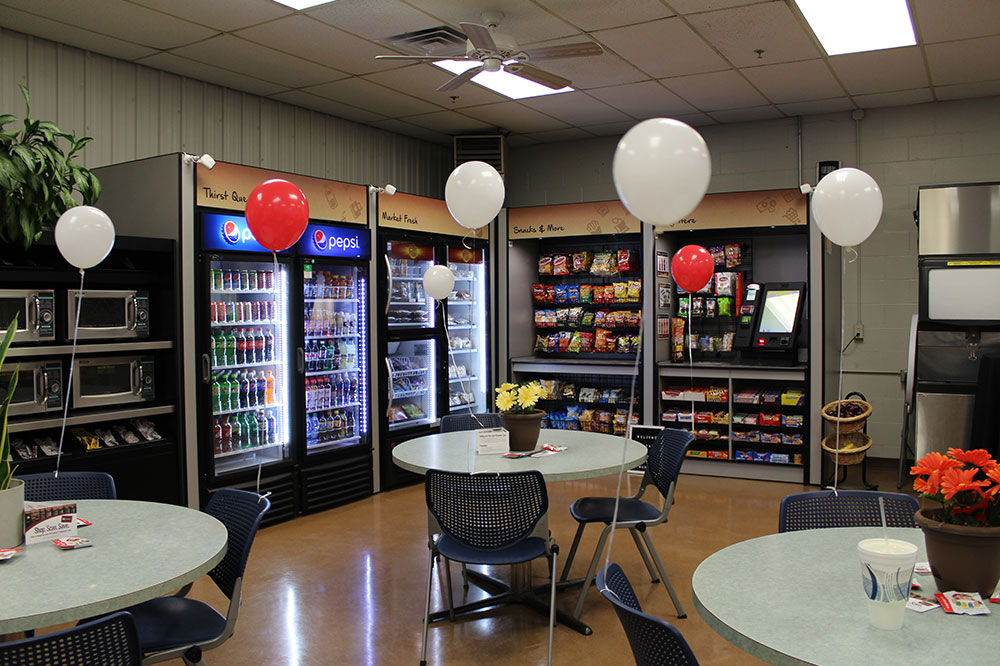 Micro-market kiosks for South Bend, Mishawaka & Elkhart businesses